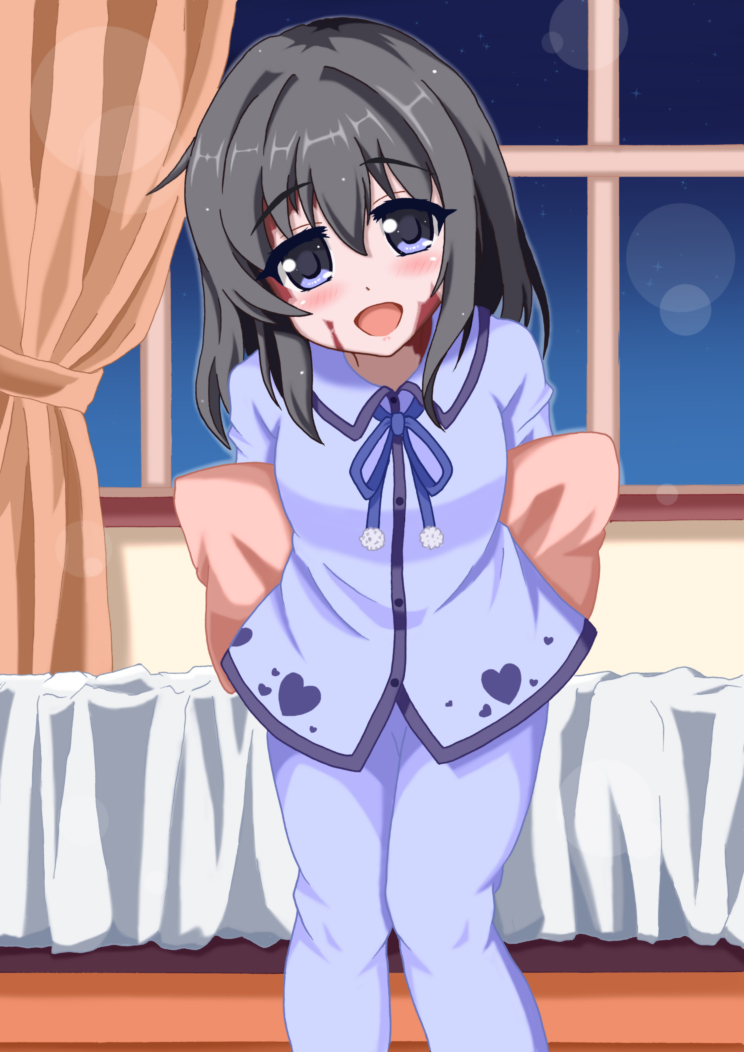 奴隶少女希尔薇 - 女主角希尔薇浑身伤痕但眼神坚强的立绘